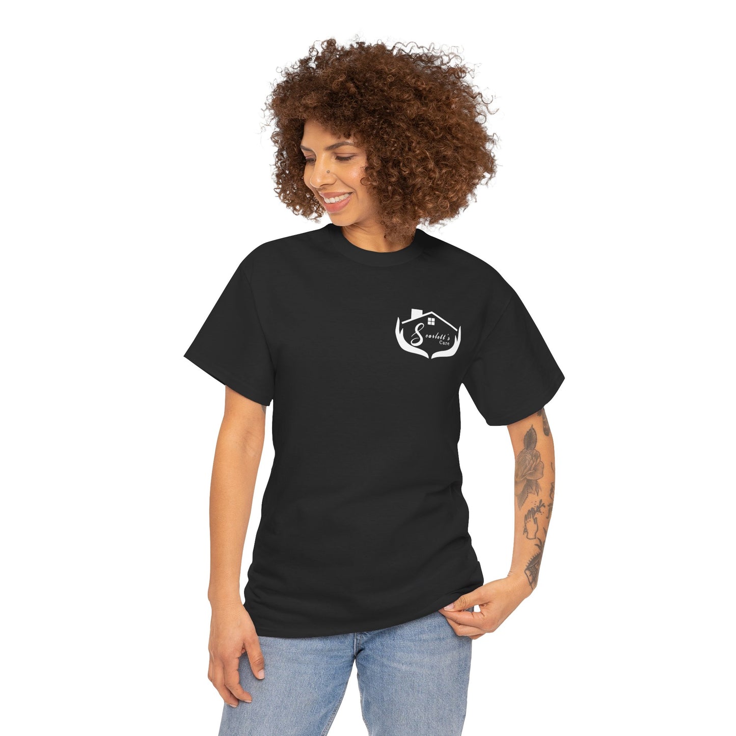 Unisex Heavy Cotton Tee Black