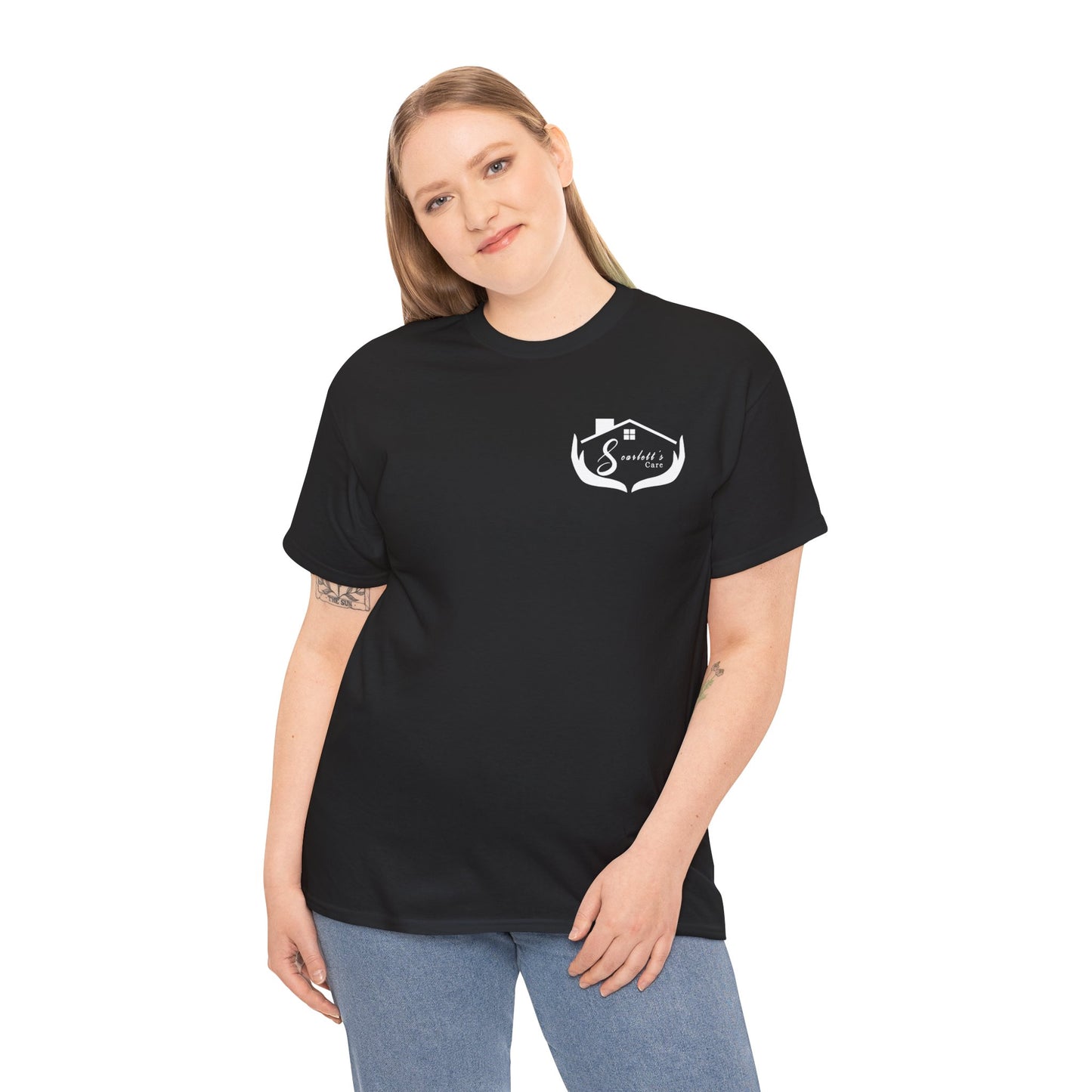 Unisex Heavy Cotton Tee Black