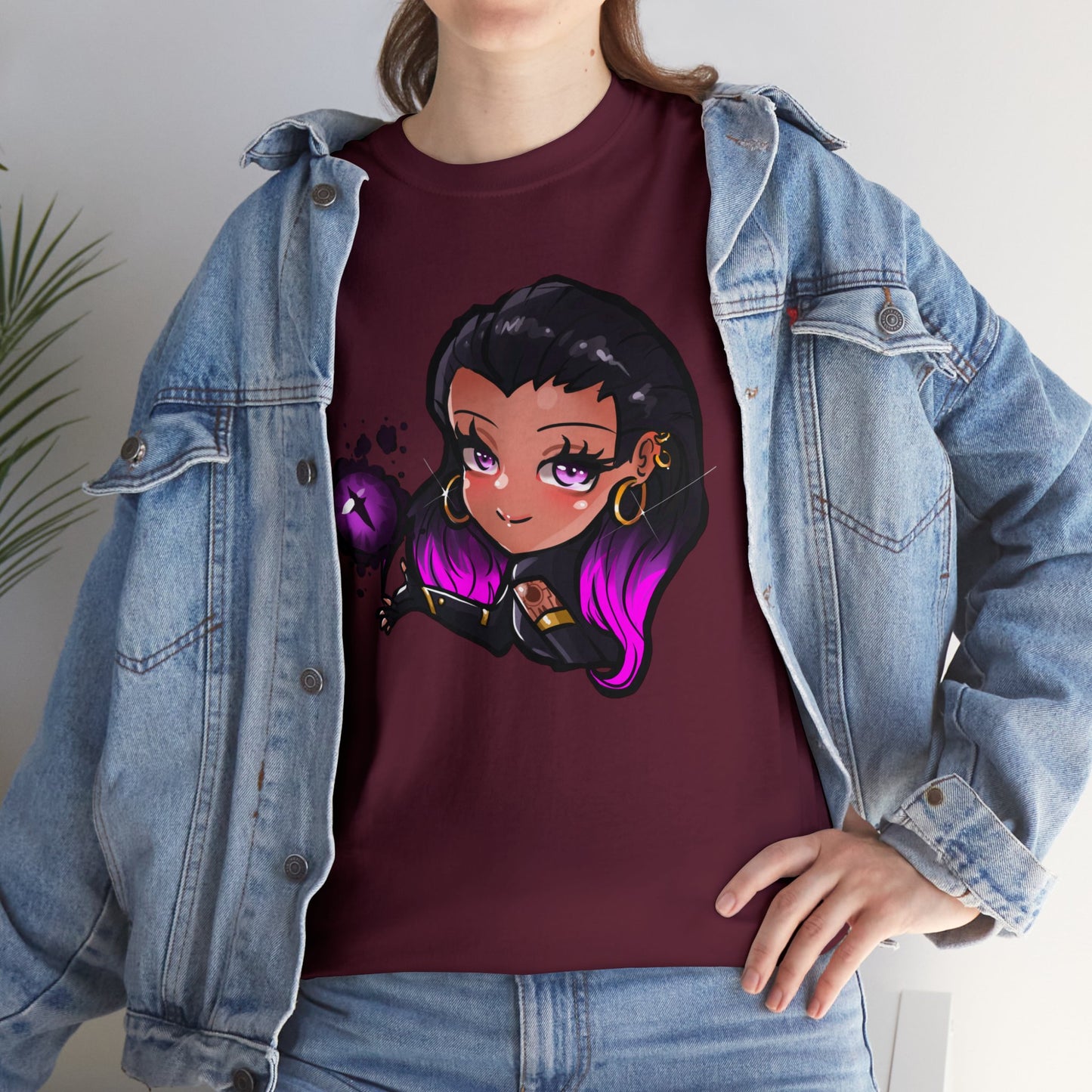 Reyna Chibi Unisex Heavy Cotton Tee