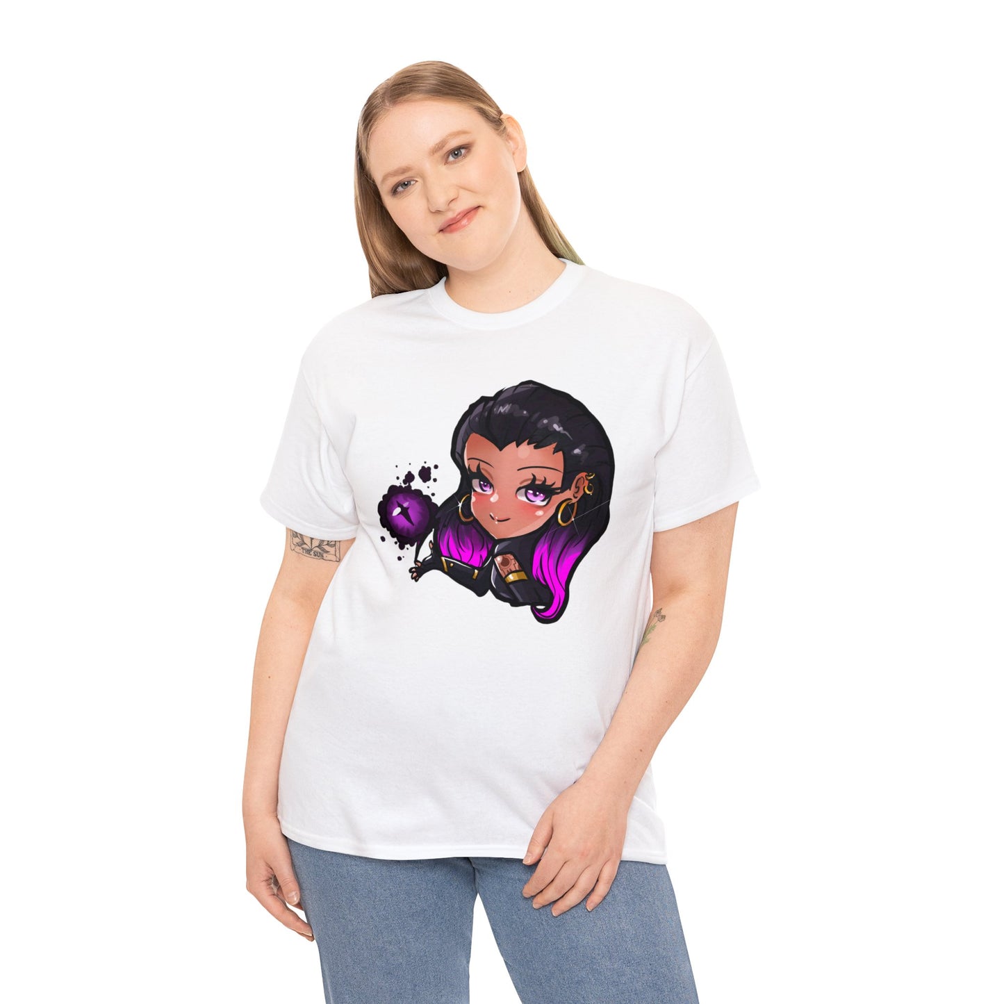 Reyna Chibi Unisex Heavy Cotton Tee