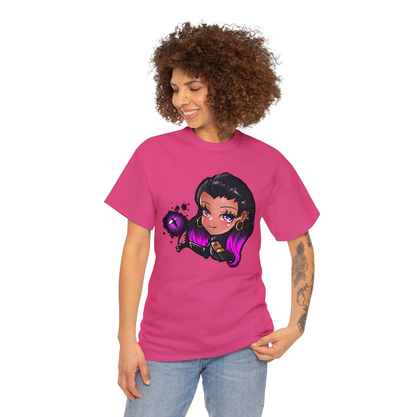 Reyna Chibi Unisex Heavy Cotton Tee