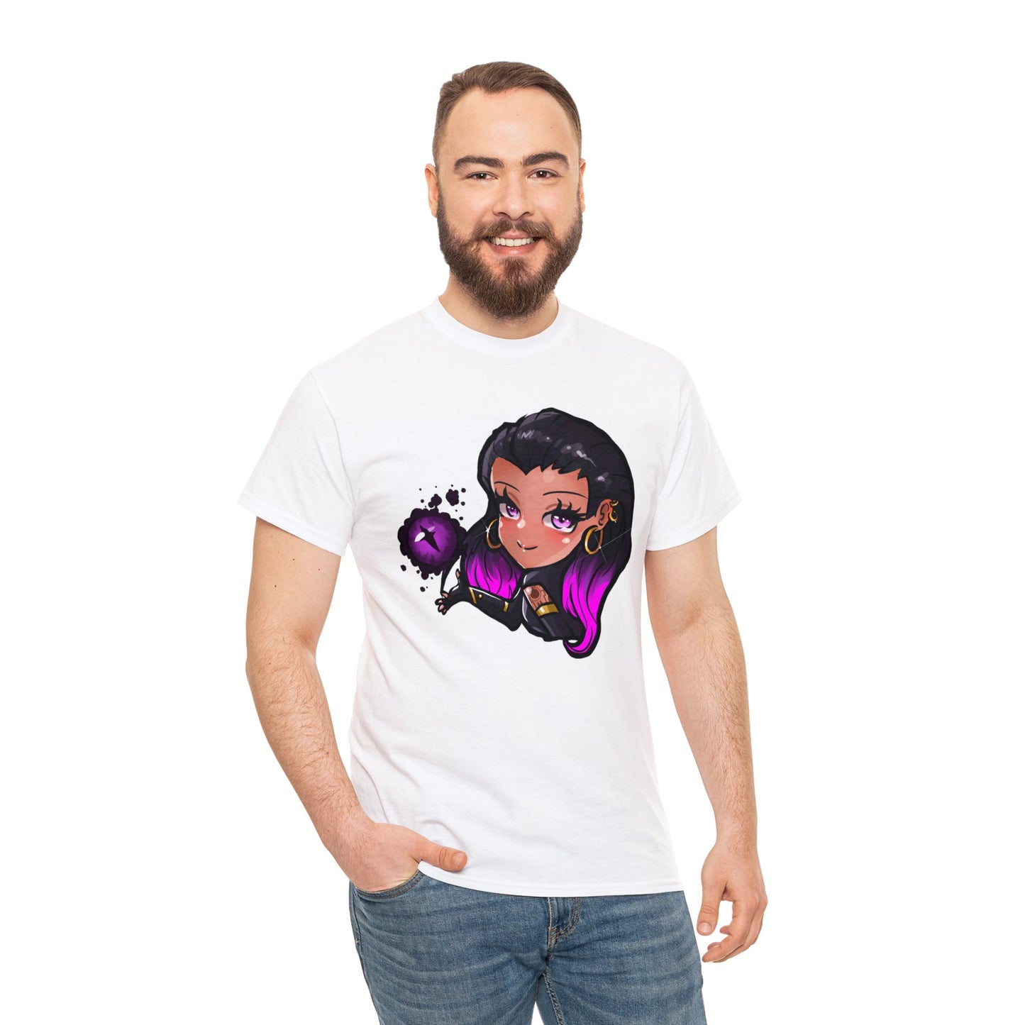 Reyna Chibi Unisex Heavy Cotton Tee