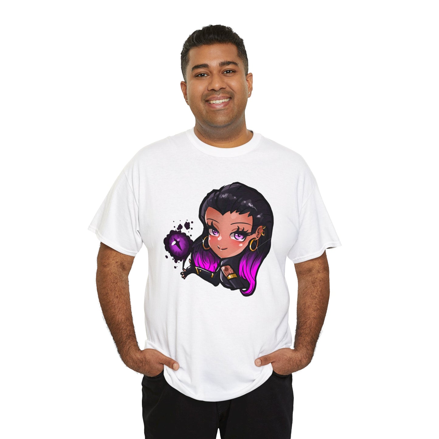 Reyna Chibi Unisex Heavy Cotton Tee