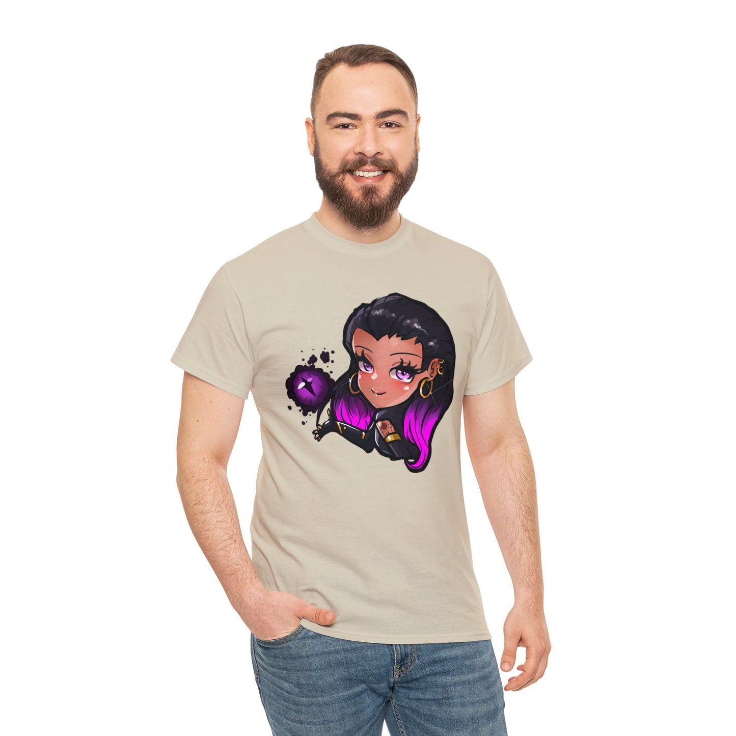 Reyna Chibi Unisex Heavy Cotton Tee