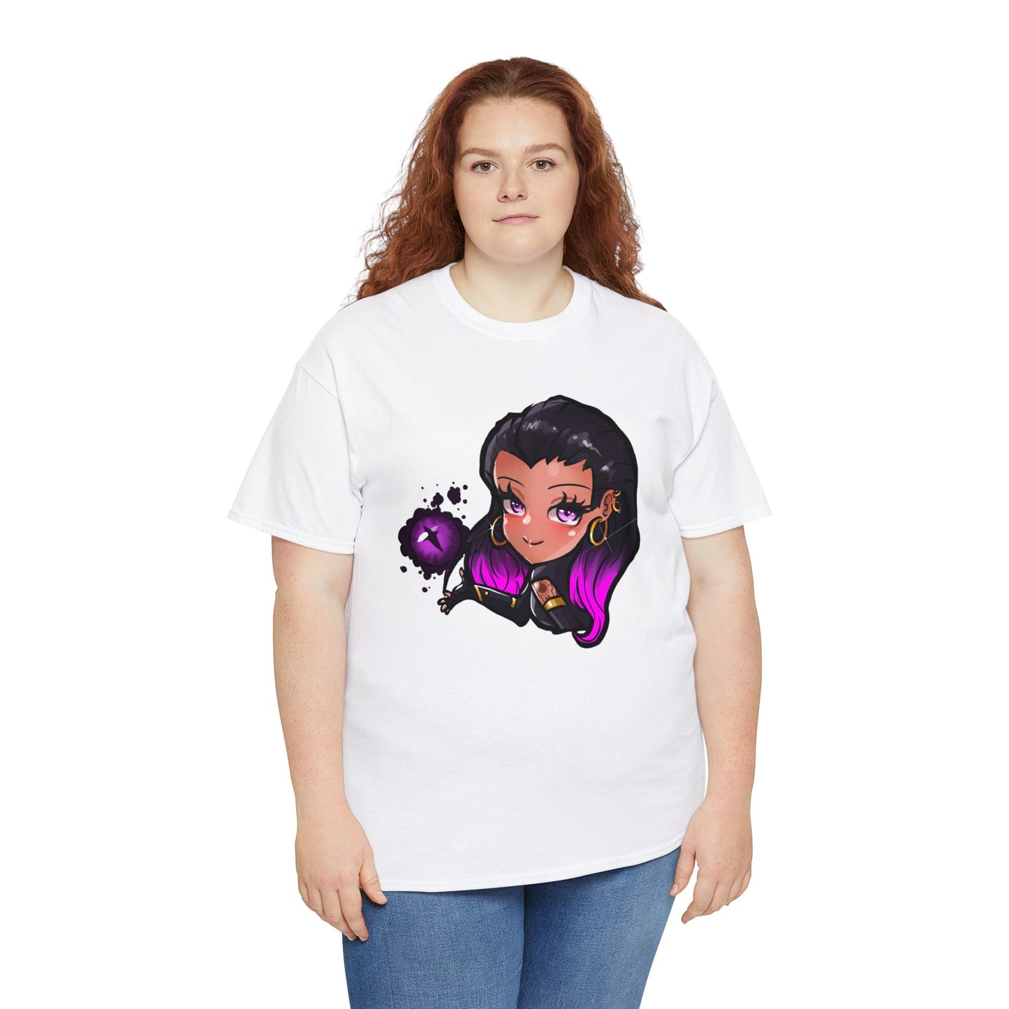 Reyna Chibi Unisex Heavy Cotton Tee