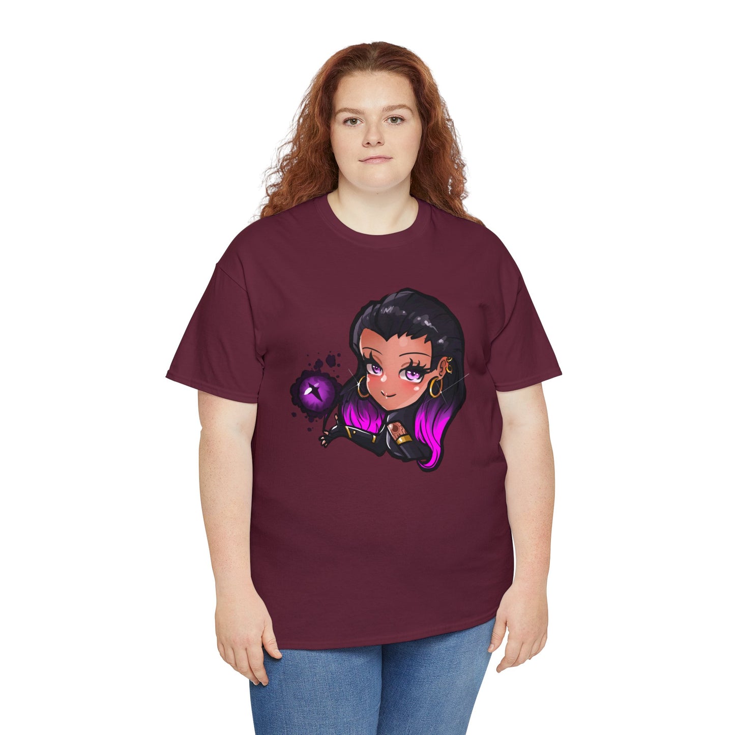 Reyna Chibi Unisex Heavy Cotton Tee