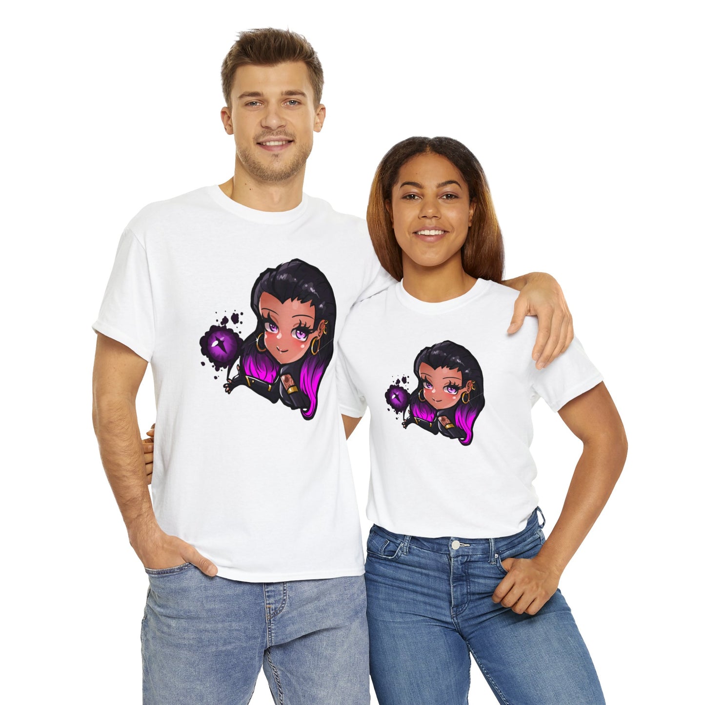 Reyna Chibi Unisex Heavy Cotton Tee