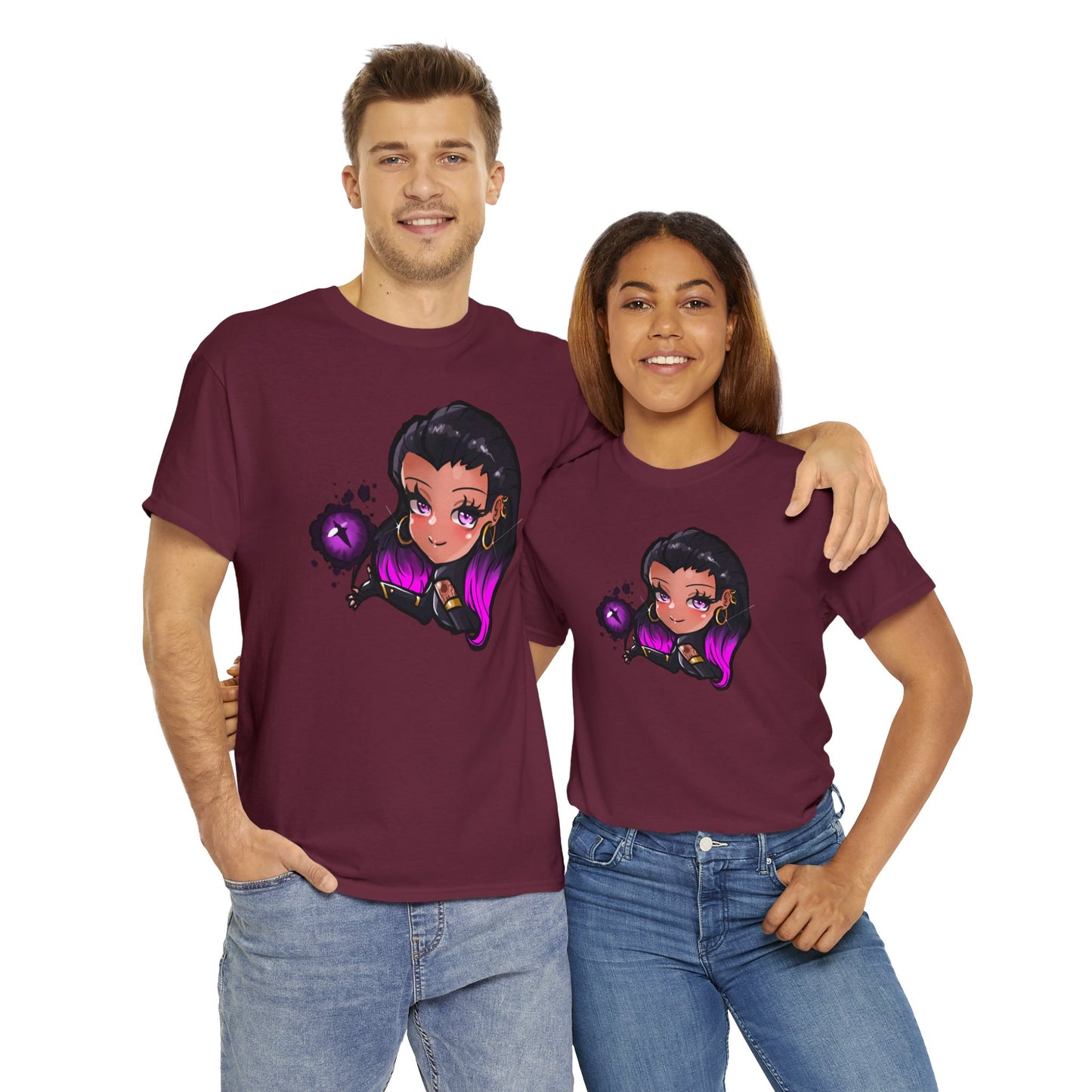 Reyna Chibi Unisex Heavy Cotton Tee