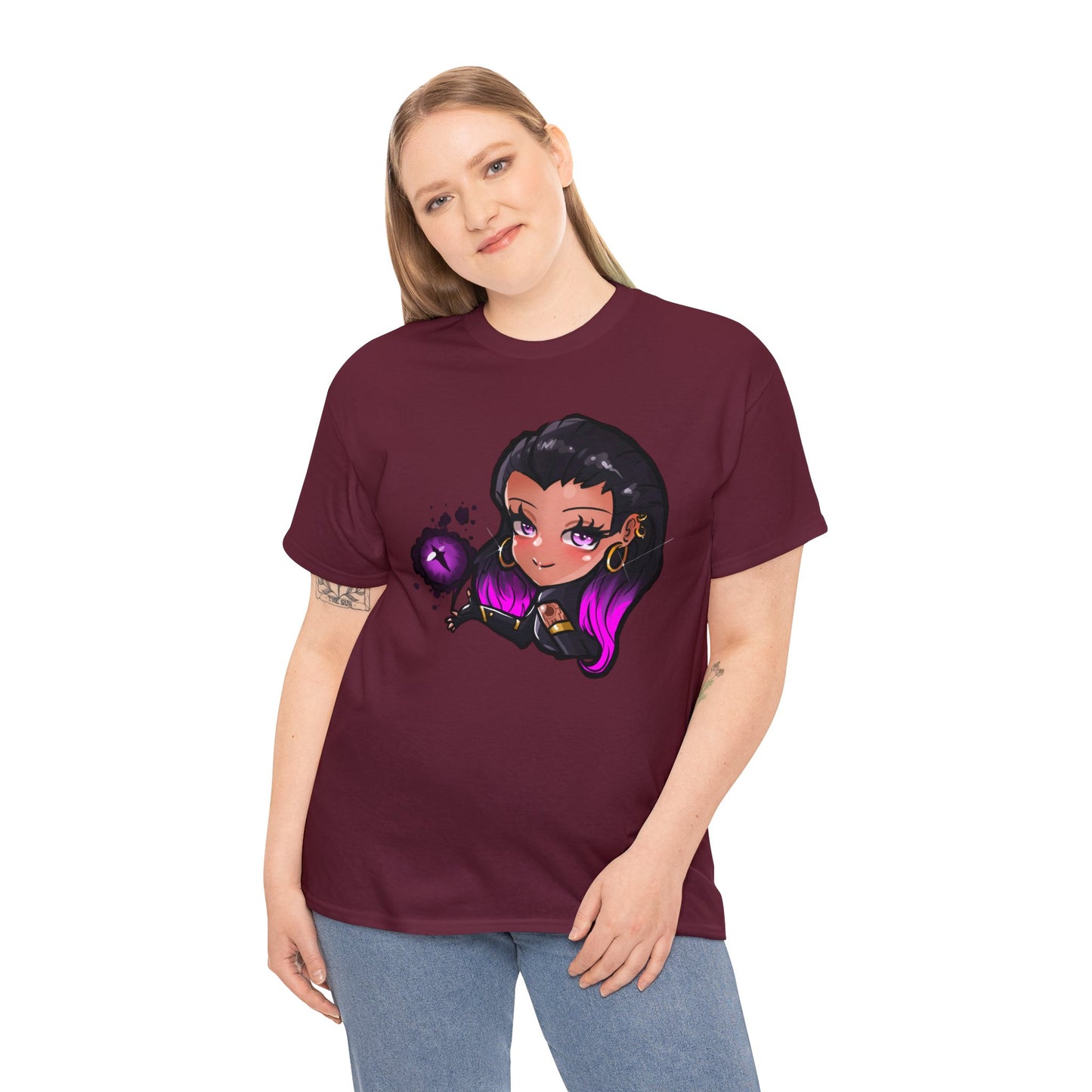 Reyna Chibi Unisex Heavy Cotton Tee