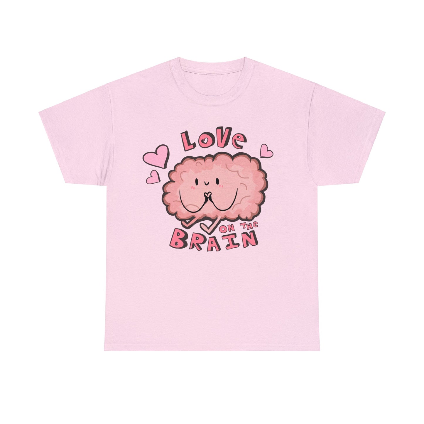 Brain Love Unisex Heavy Cotton Tee