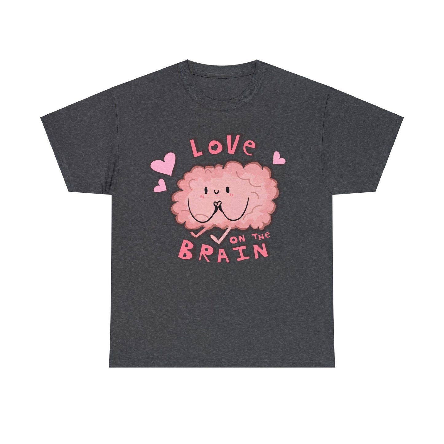 Brain Love Unisex Heavy Cotton Tee