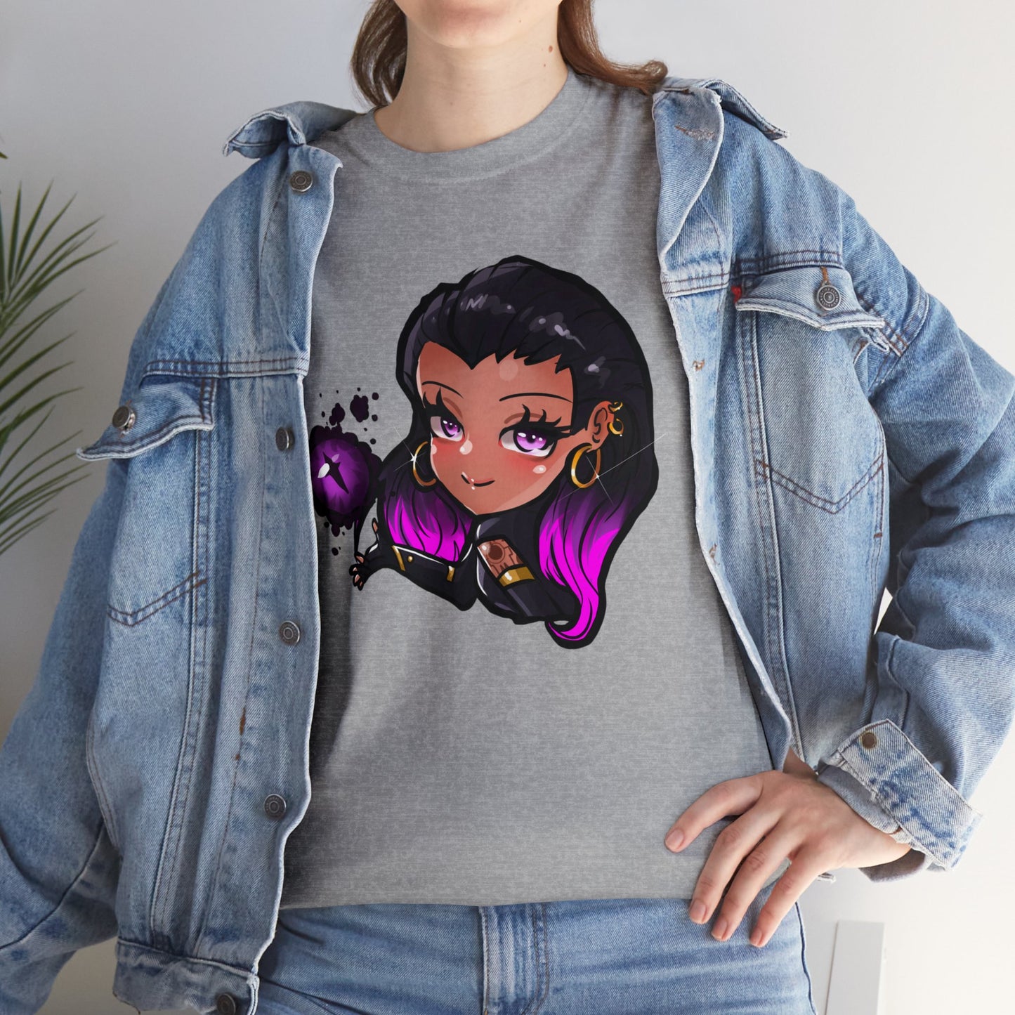 Reyna Chibi Unisex Heavy Cotton Tee