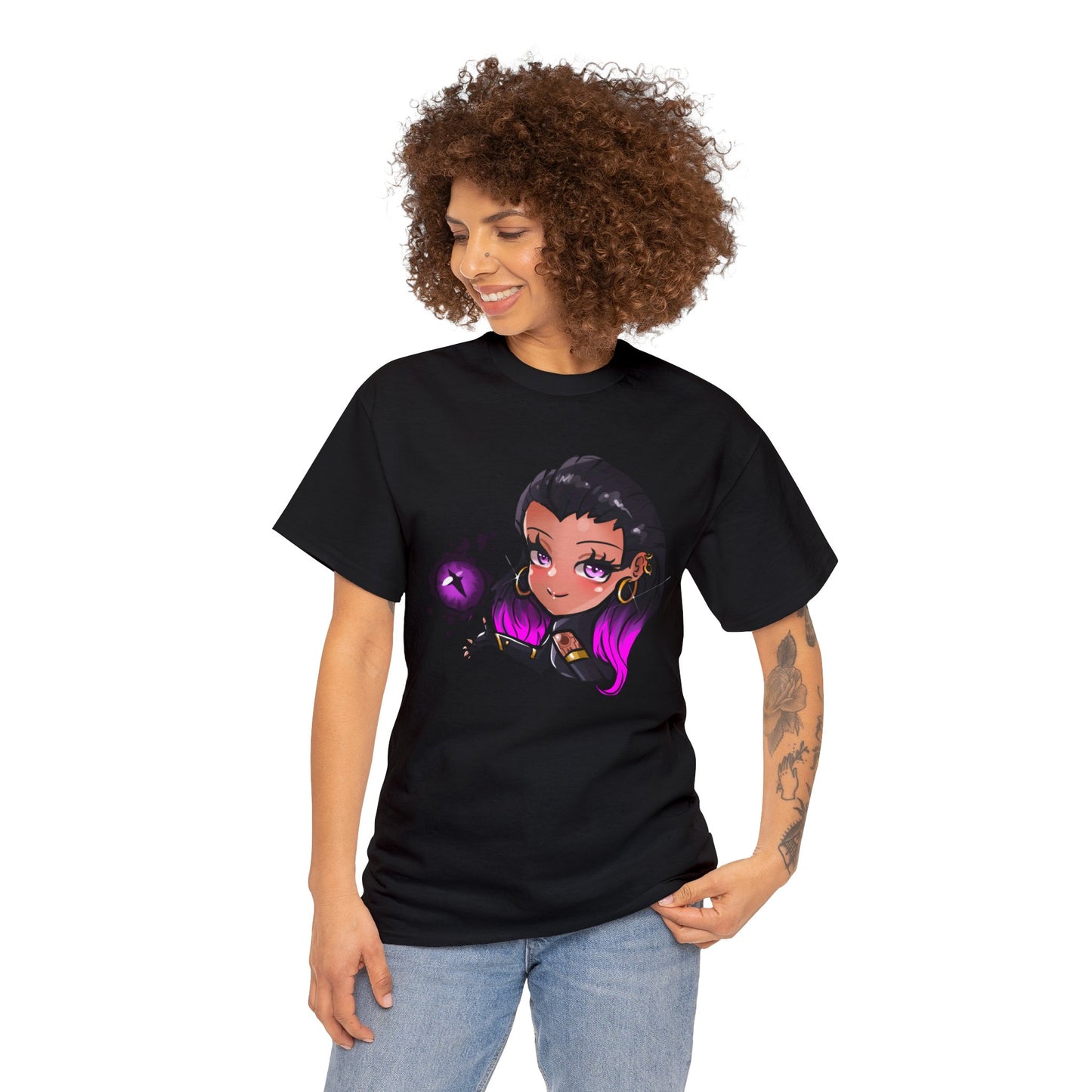 Reyna Chibi Unisex Heavy Cotton Tee