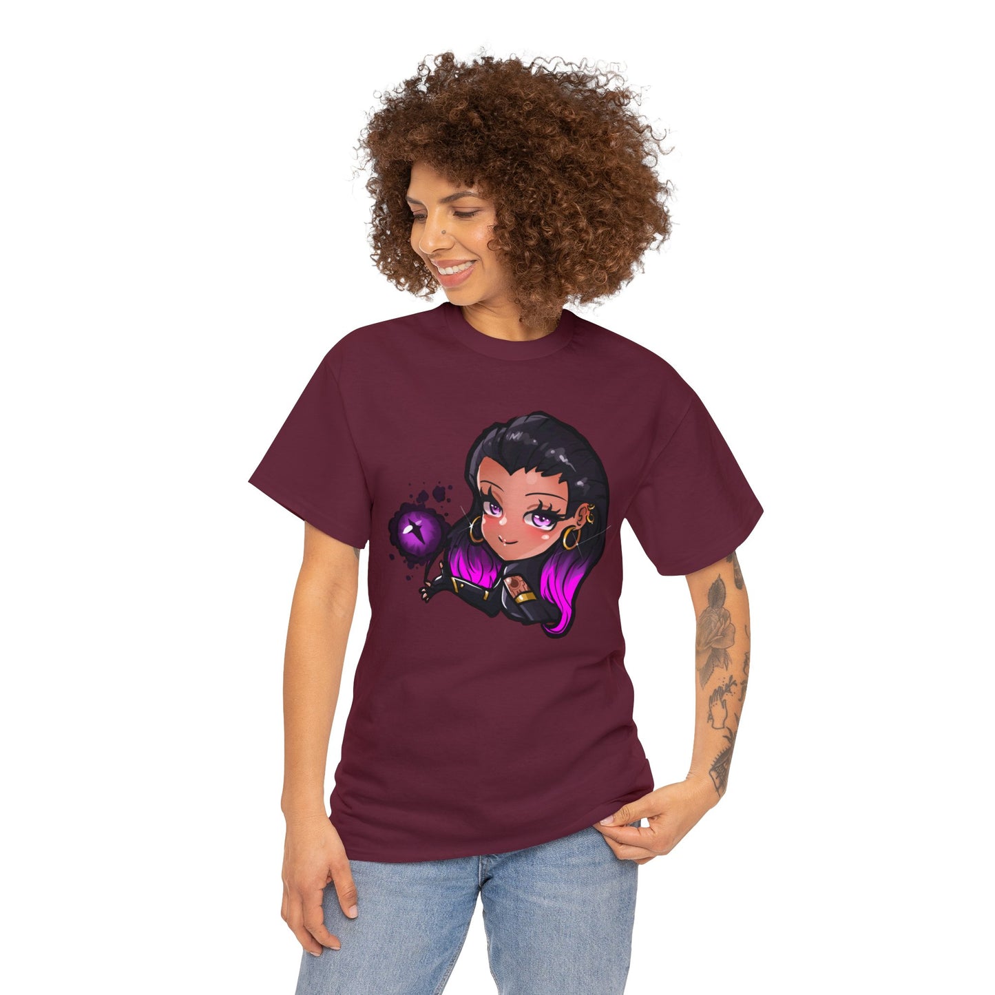 Reyna Chibi Unisex Heavy Cotton Tee